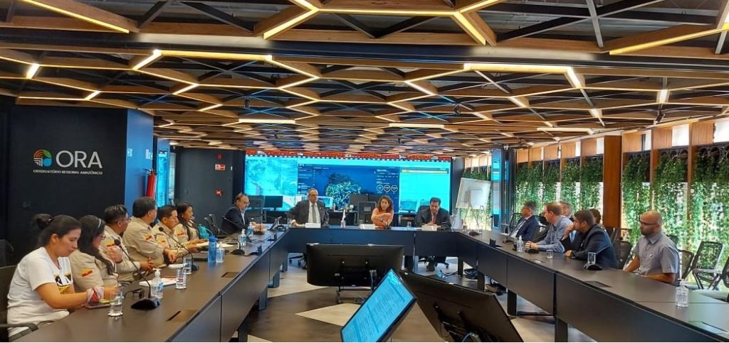 A delegation from the Ministry of Environment of Ecuador paid a technical visit to the headquarters of the ACTO