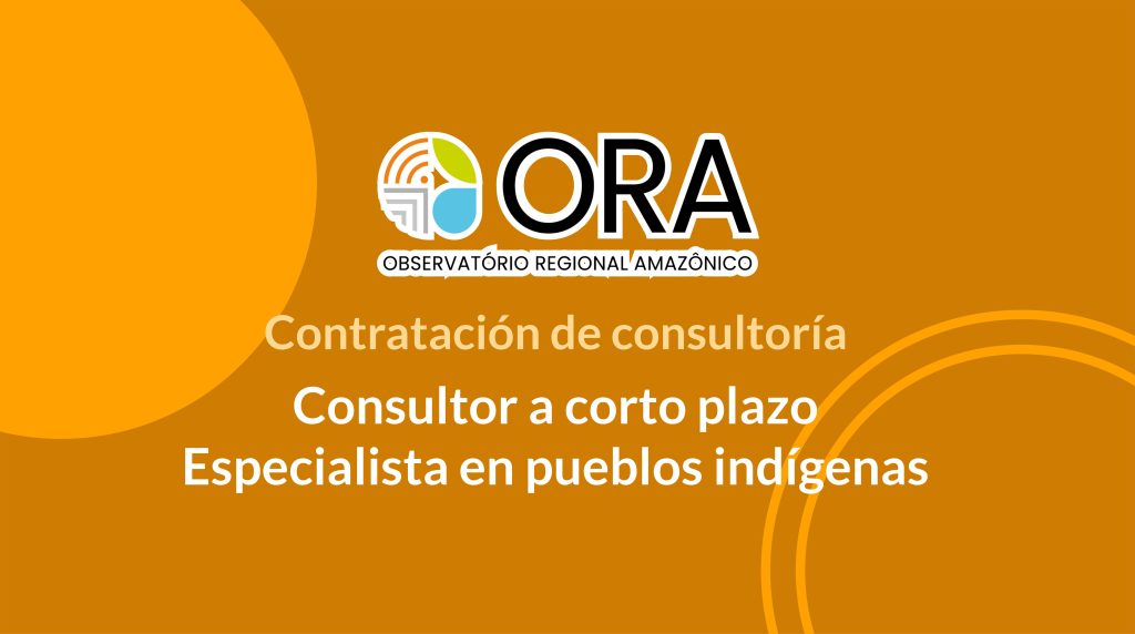 Consultor de Corto Plazo – Especialista en Pueblos Indígenas